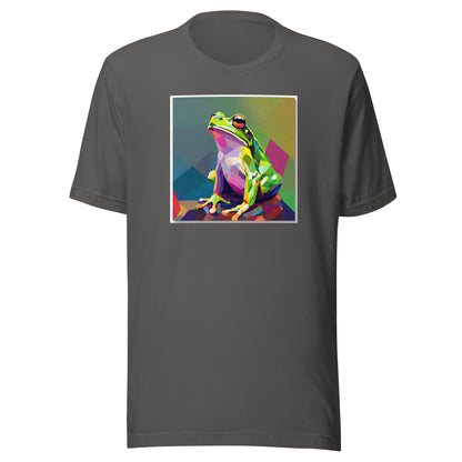 Geometric Frog Men's T-Shirt Asphalt