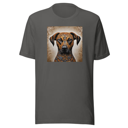 Decorative Dog Men's Animal T-Shirt Asphalt