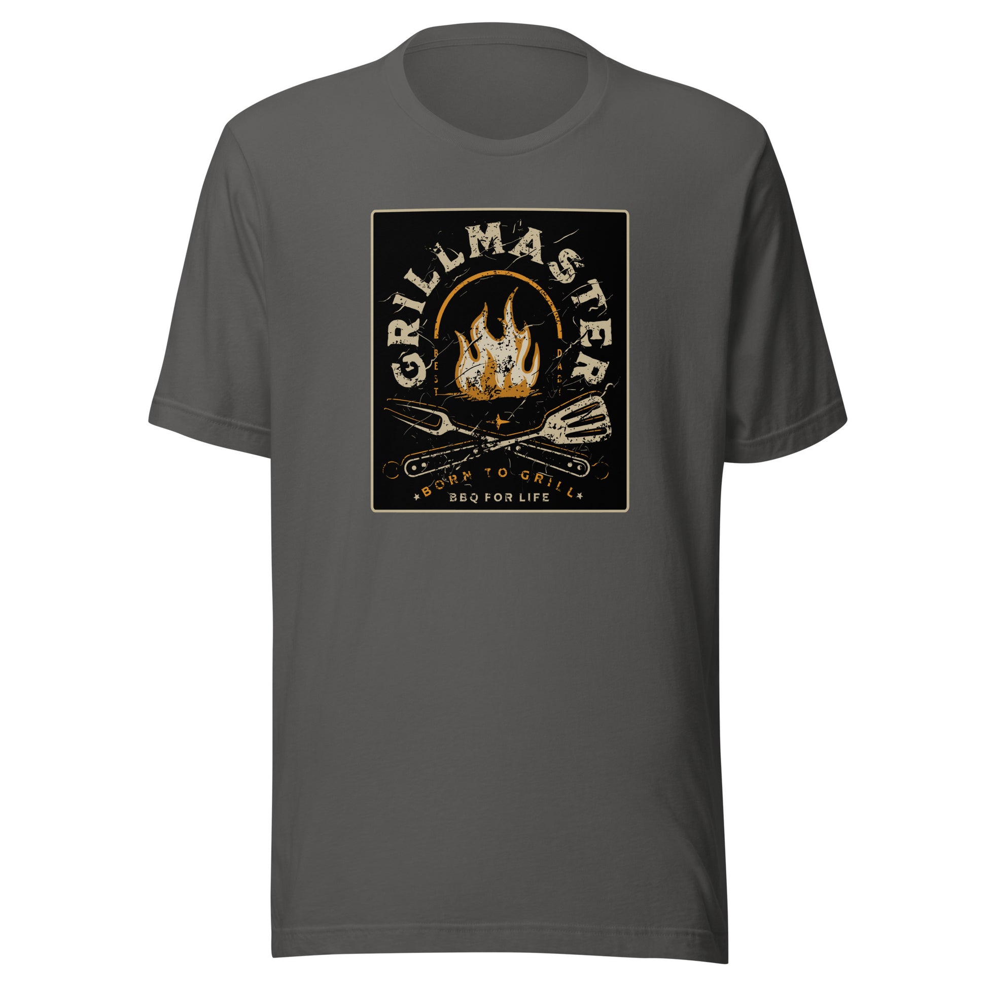 Grillmaster Shirt for Dad Asphalt