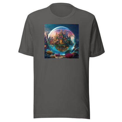 Atlantis in a Bubble Men's T-Shirt Asphalt