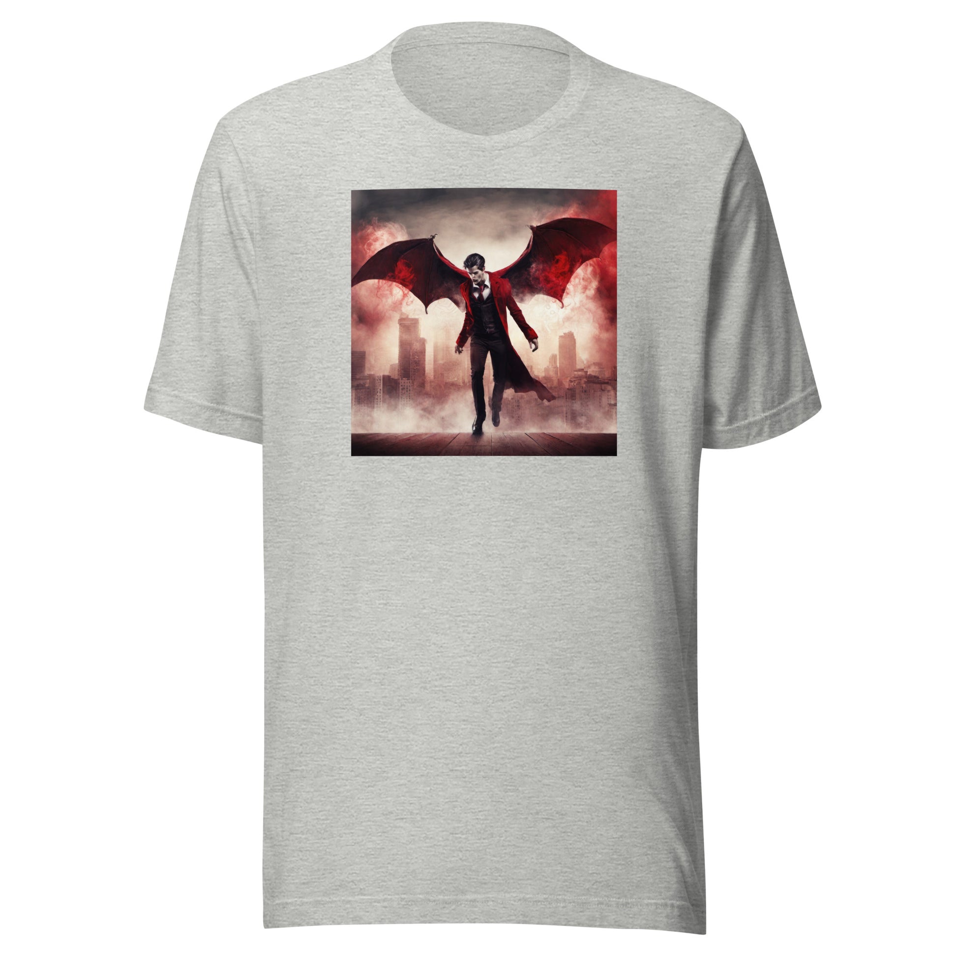 Flying Vampire Men's T-Shirt Athletic Heather