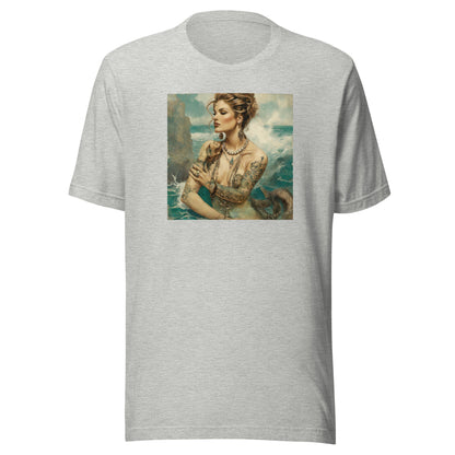 Mermaid with Tattoos Men's T-Shirt Athletic Heather