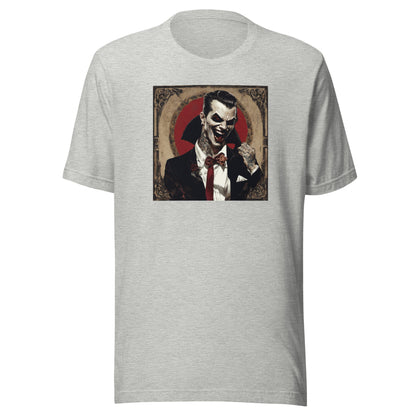 Psyched Vampire Men's Graphic Tee Athletic Heather