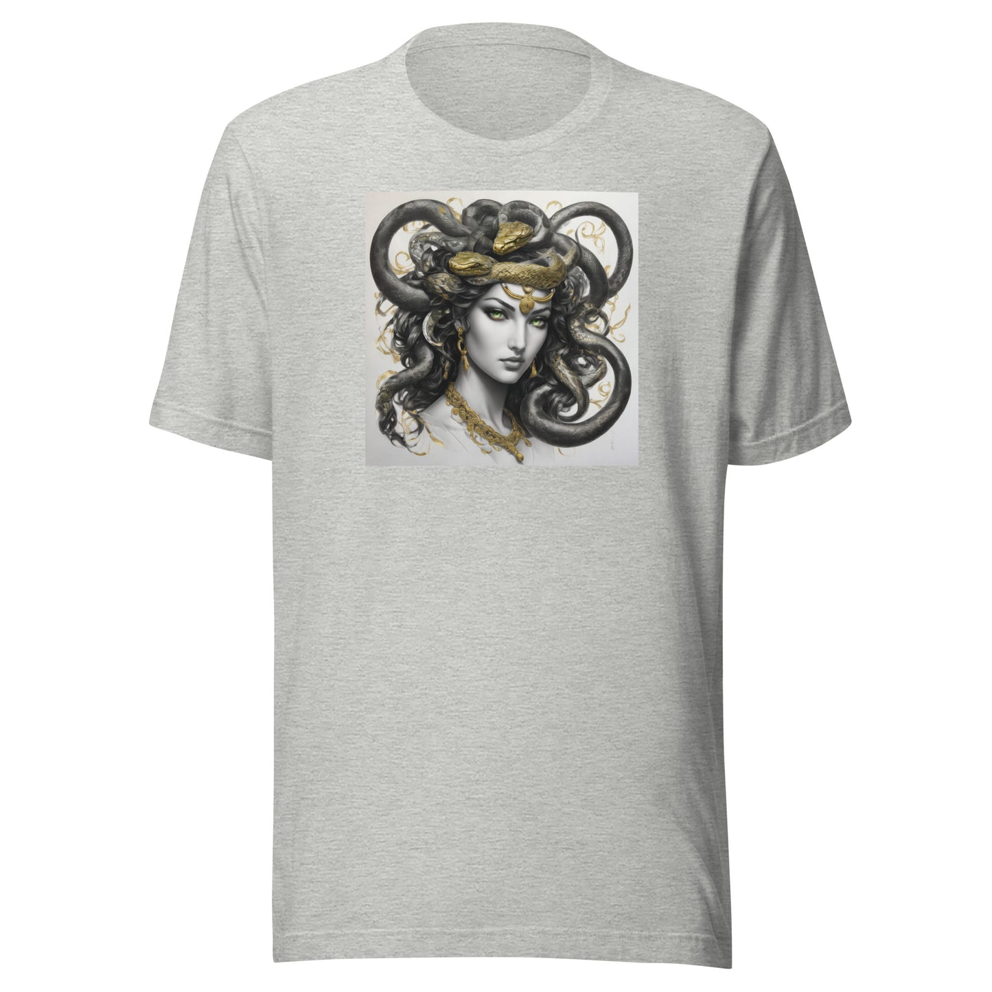 Bold Medusa Men's Mythology T-Shirt Athletic Heather