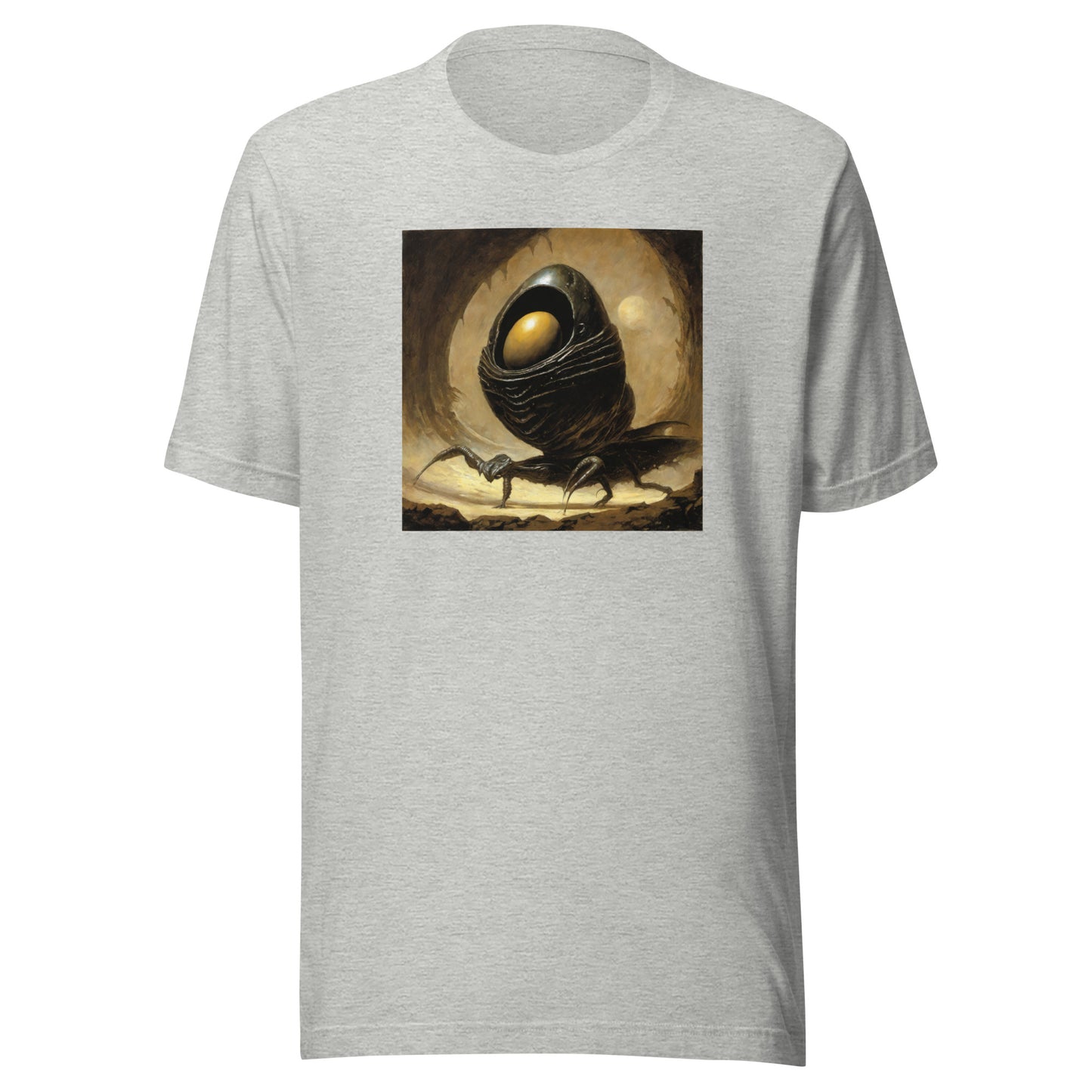 Alien Egg Men's Sci-Fi T-Shirt Athletic Heather