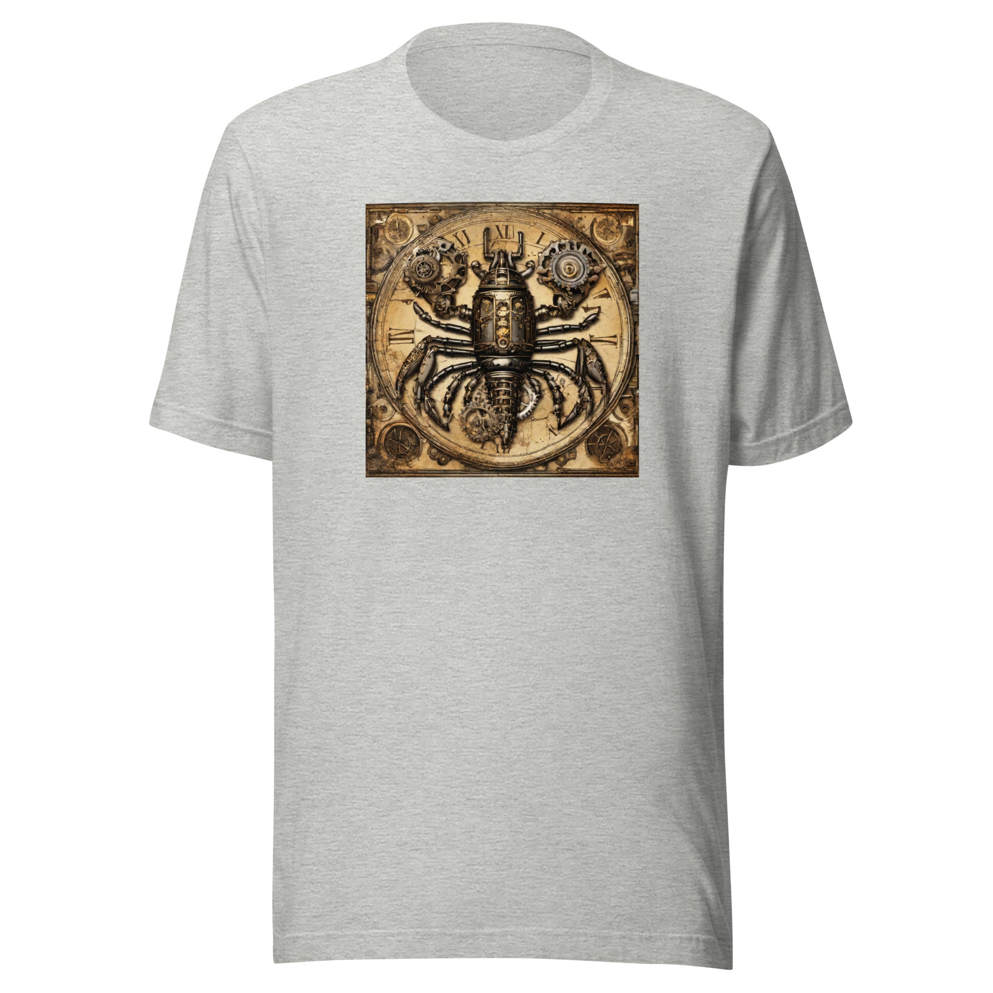 Mechanical Lobster Men's Steampunk T-Shirt Athletic Heather