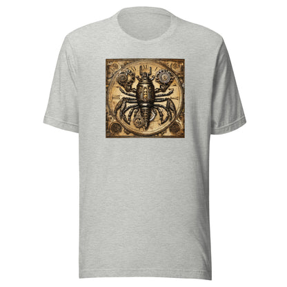 Mechanical Lobster Men's Steampunk T-Shirt Athletic Heather