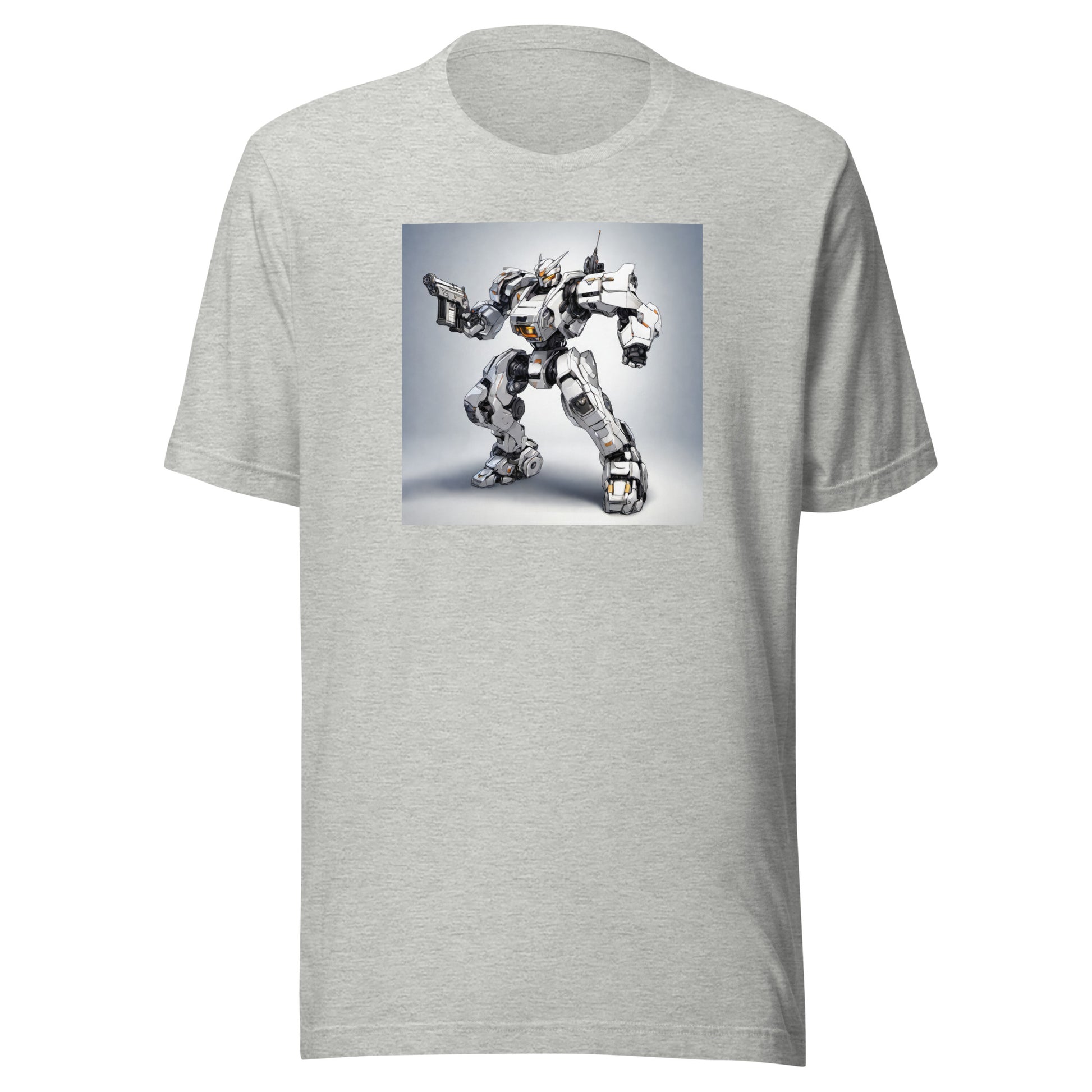 Cybernetic Machine Men's Anime T-Shirt Athletic Heather