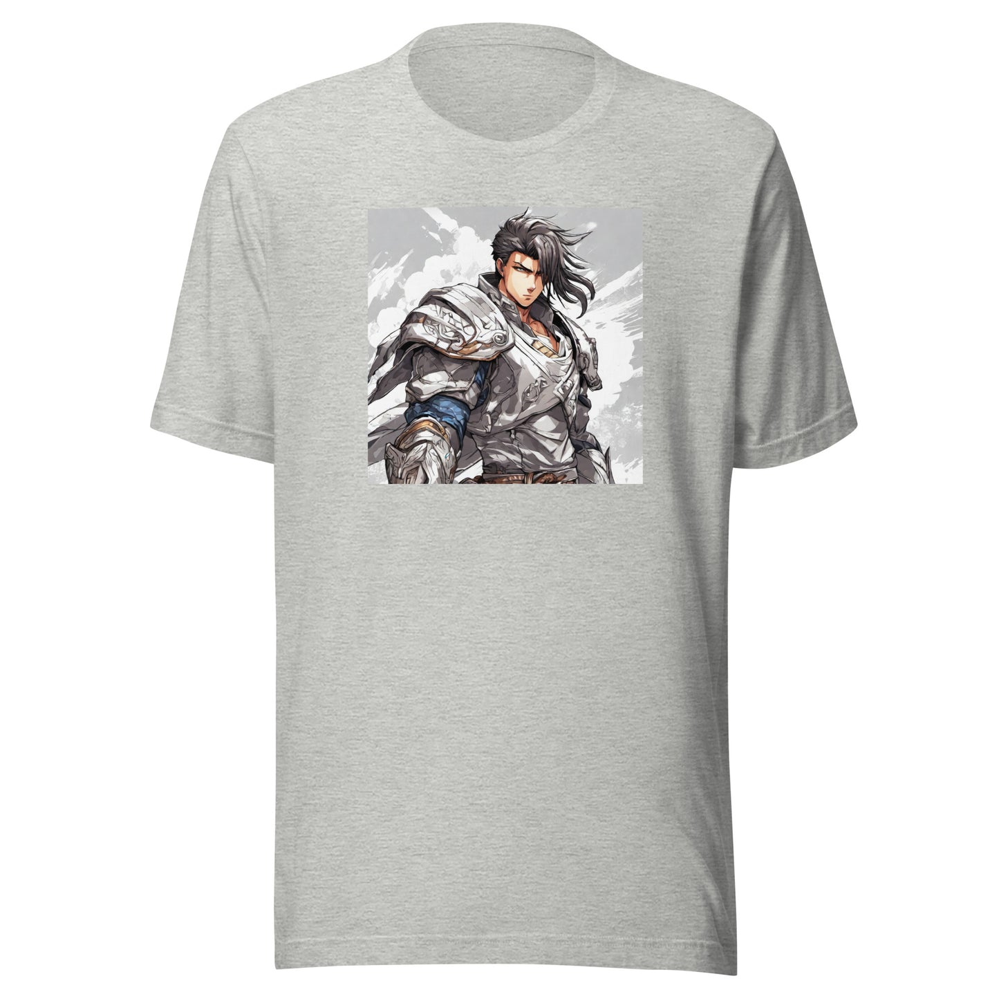 Valiant Warlord Men's Anime T-Shirt Athletic Heather