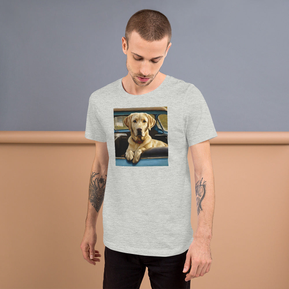 Best Buddy in Truck Men's Graphic Animal Tee