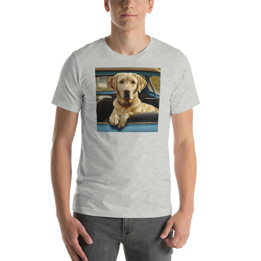 Best Buddy in Truck Men's Graphic Animal Tee