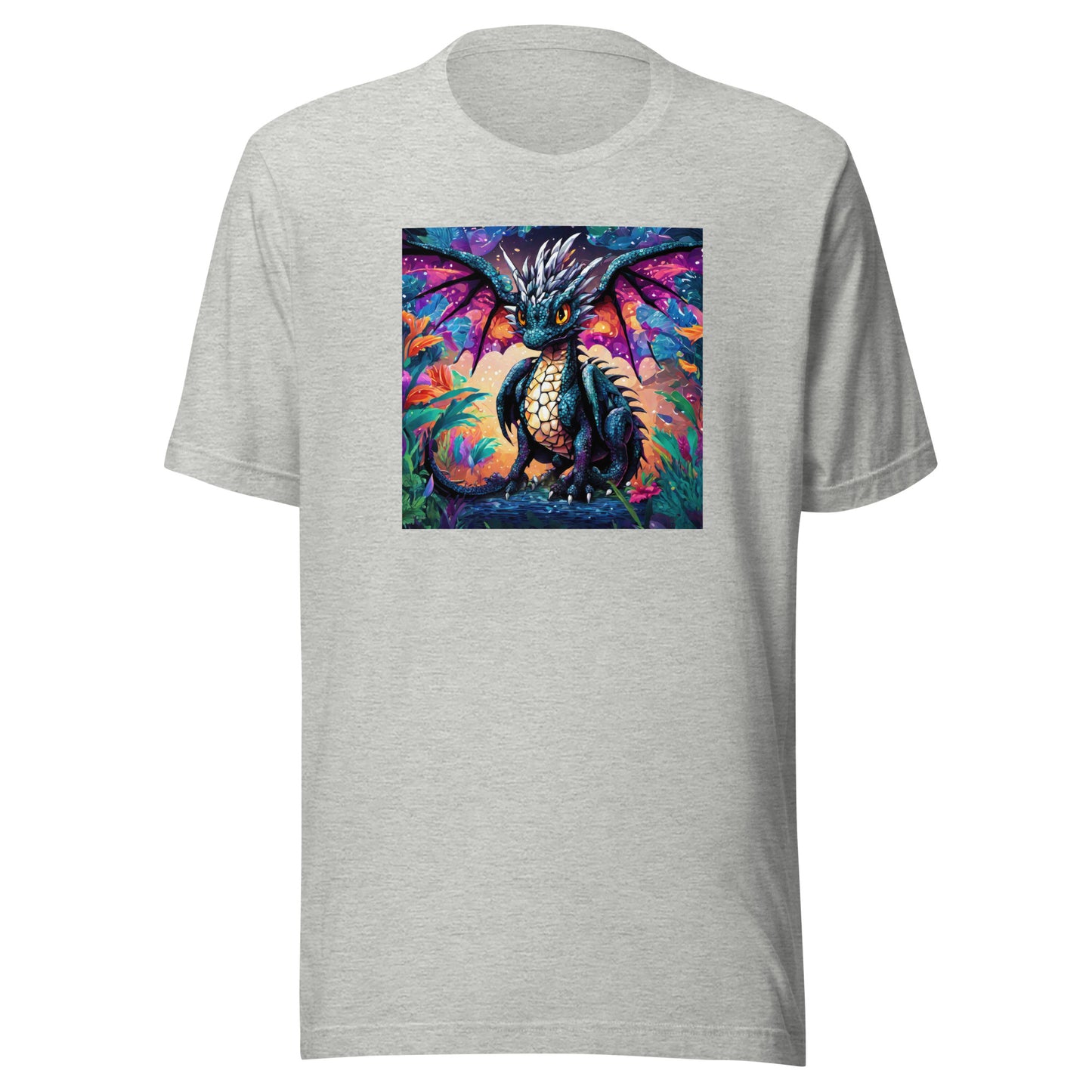 Pixel Dragon Men's T-Shirt Athletic Heather