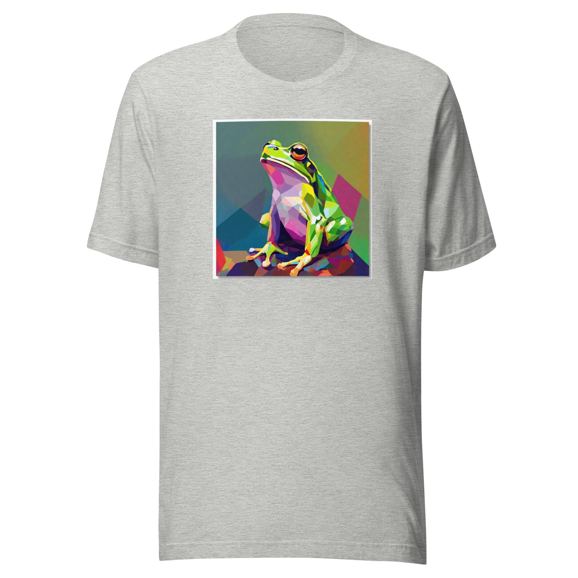 Geometric Frog Men's T-Shirt Athletic Heather