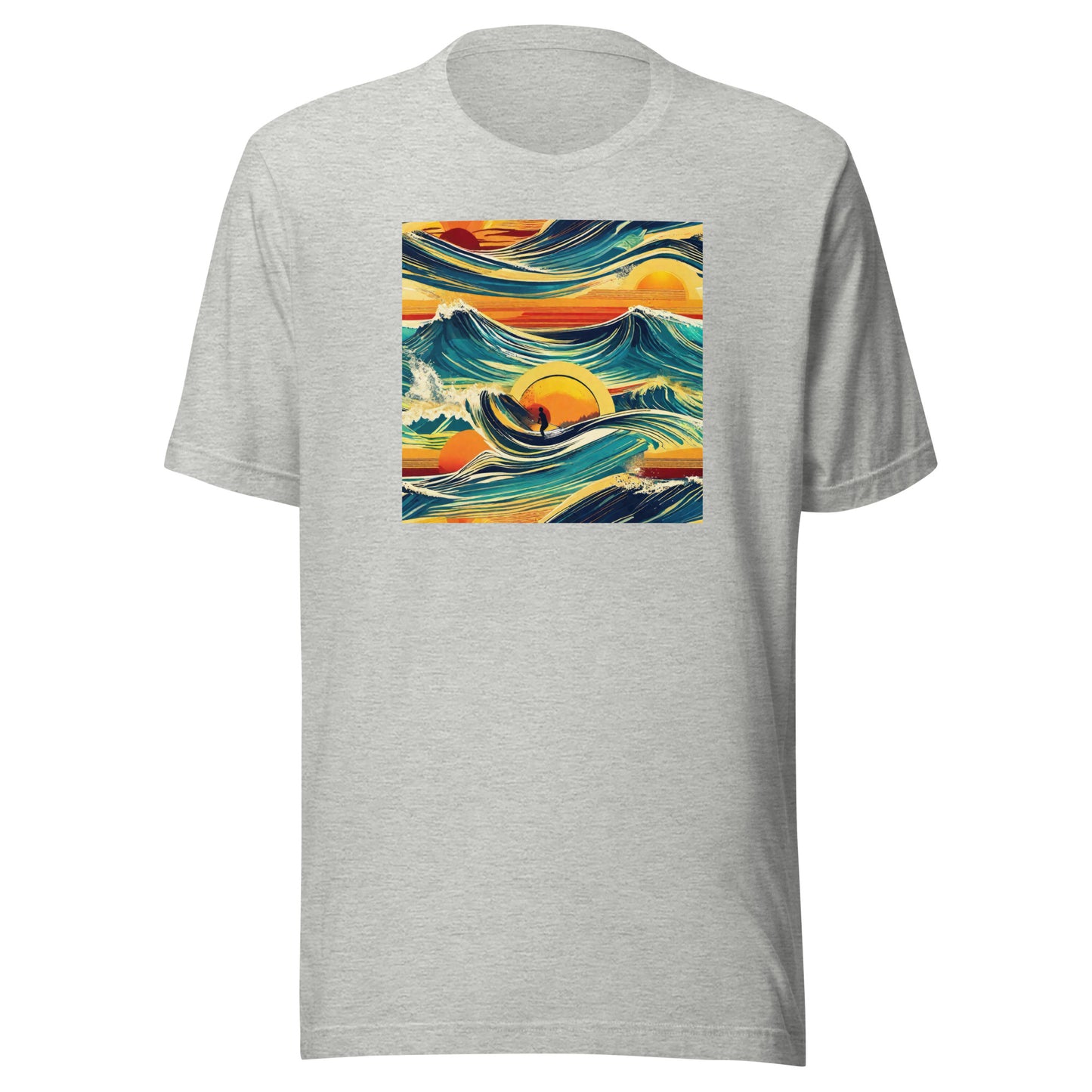 Surf's Up Men's T-Shirt Athletic Heather