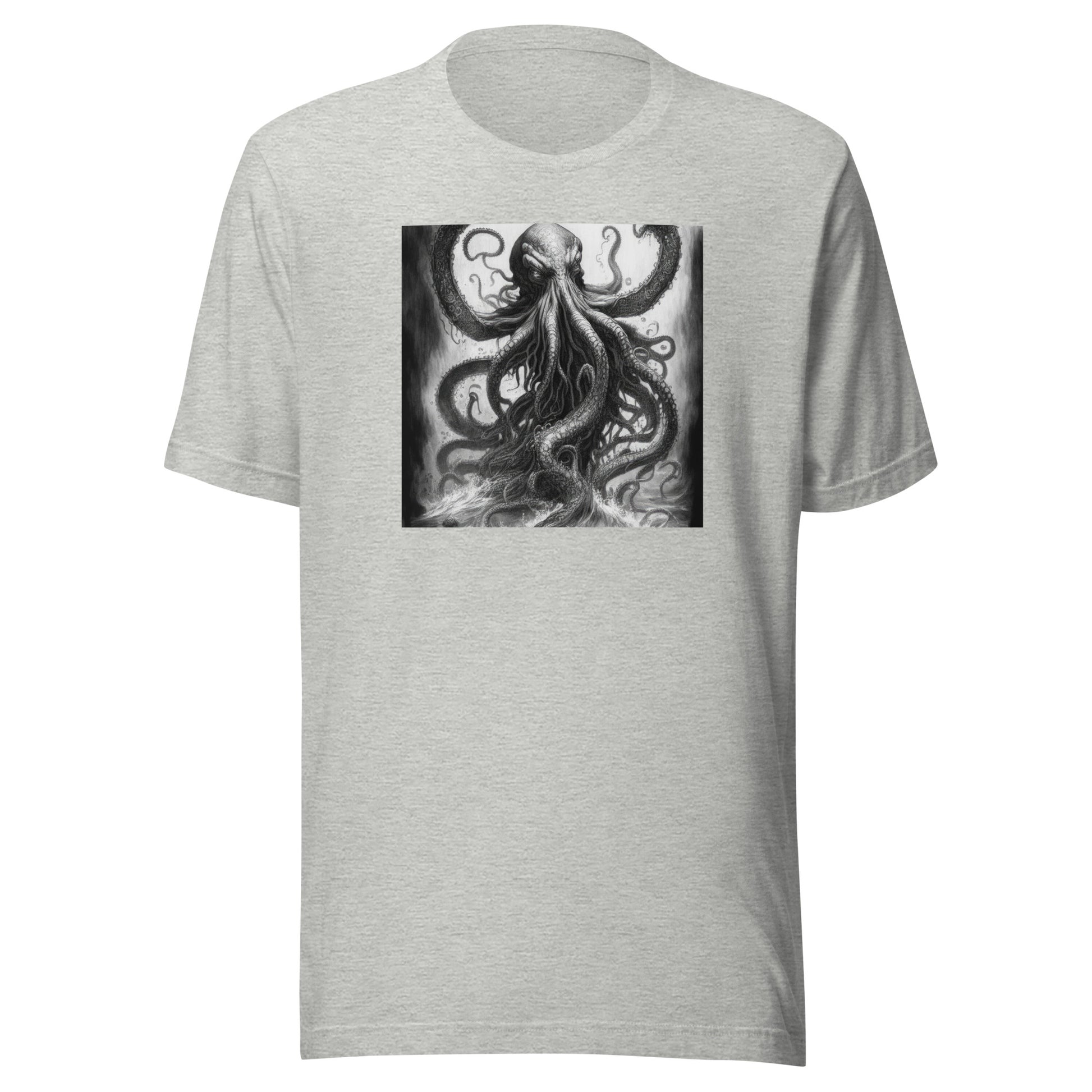 Savage Kraken Men's T-Shirt Athletic Heather