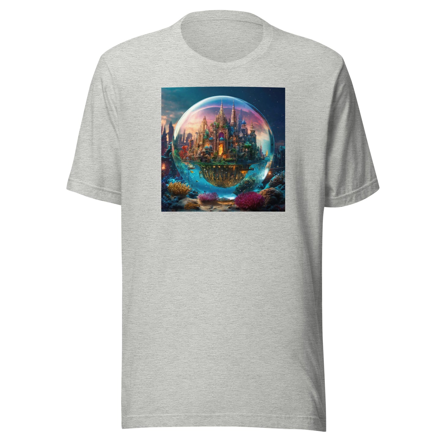 Atlantis in a Bubble Men's T-Shirt Athletic Heather