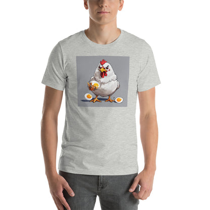 Cannibalistic Chicken Men's Funny T- Shirt