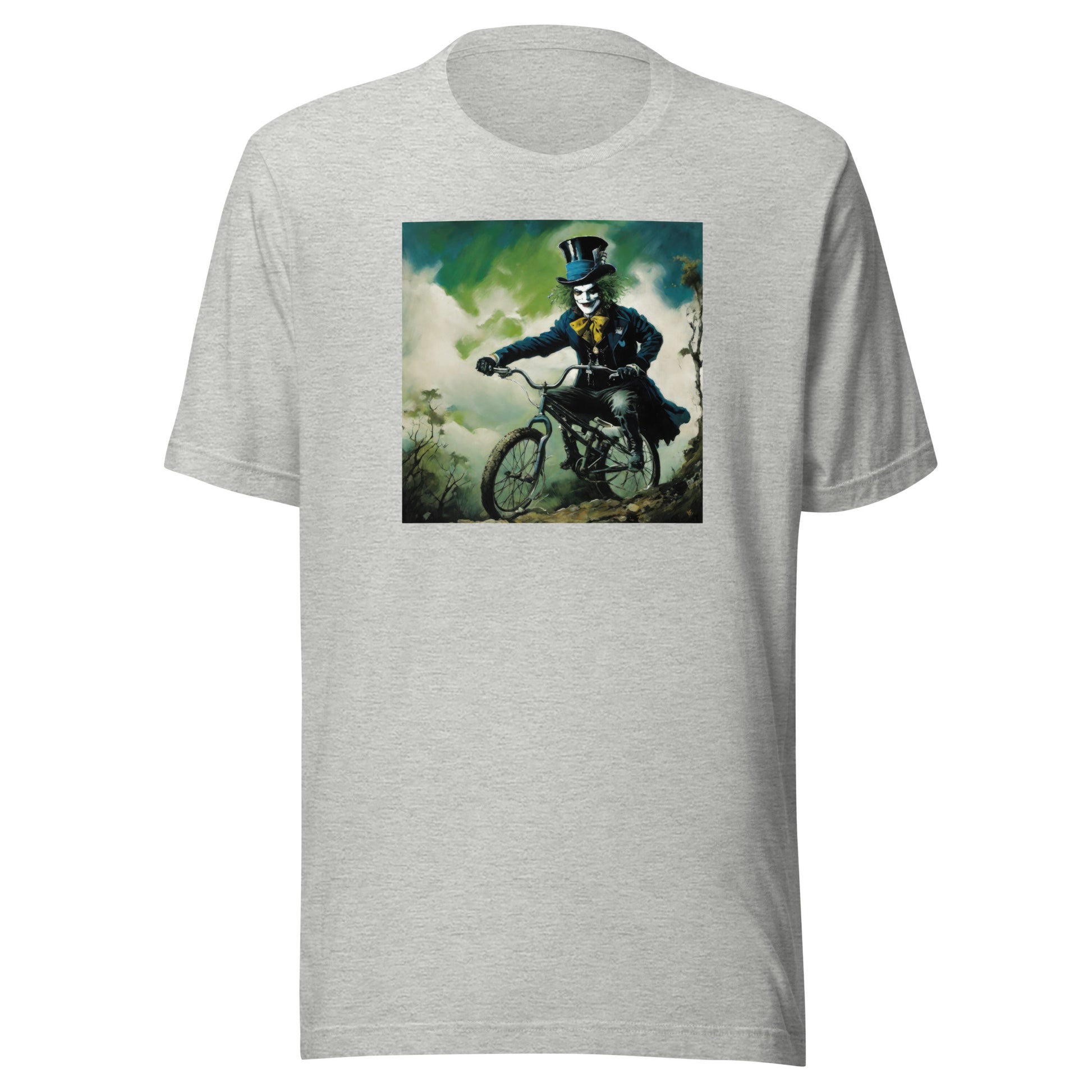 Mad Hatter Biking Men's T-Shirt Athletic Heather