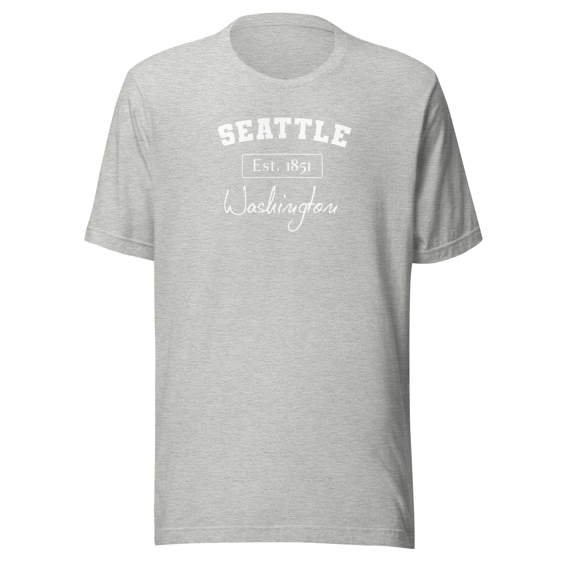 Seattle, Washington Men's T-Shirt Athletic Heather