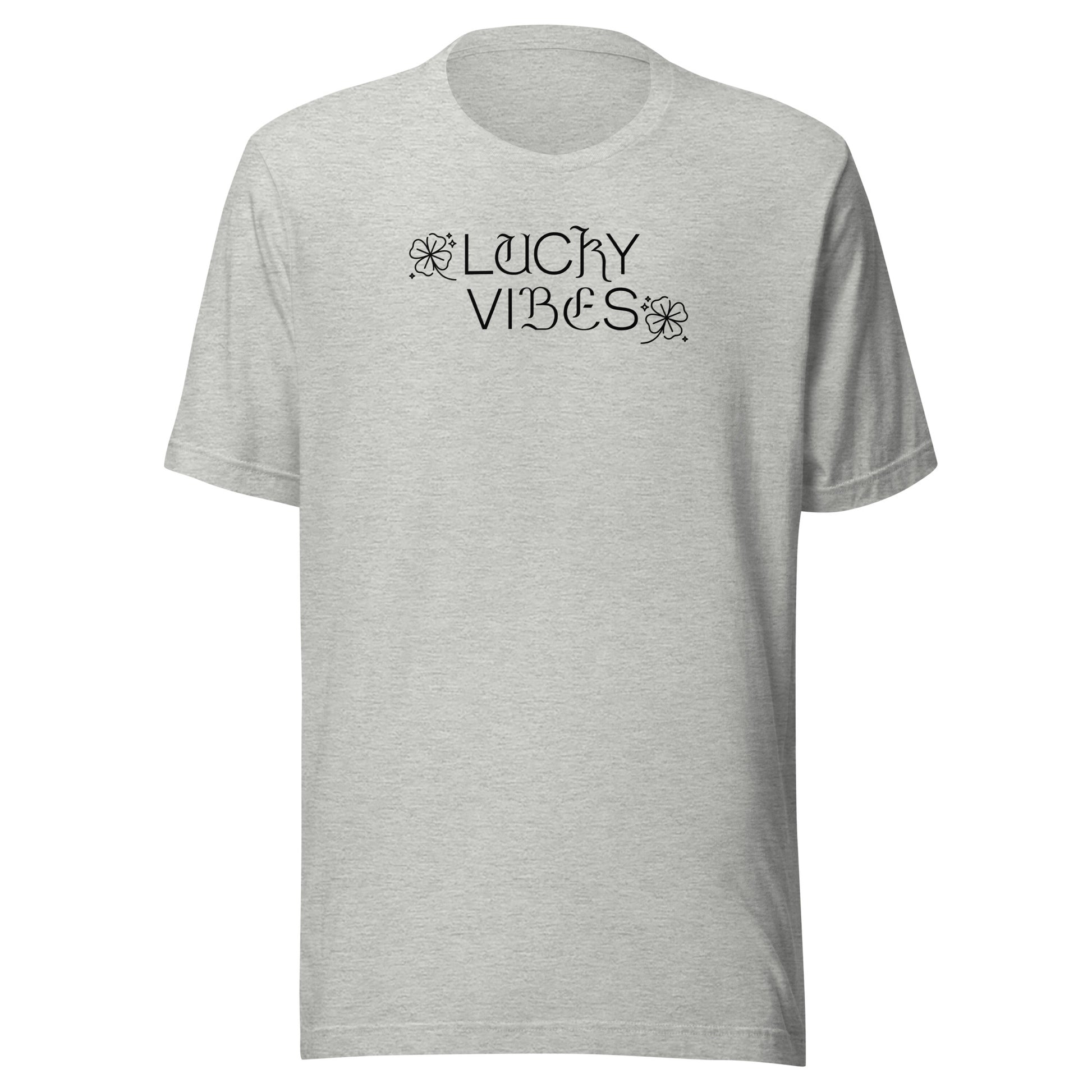 Lucky Vibes St Patrick's Day Men's T-Shirt Athletic Heather