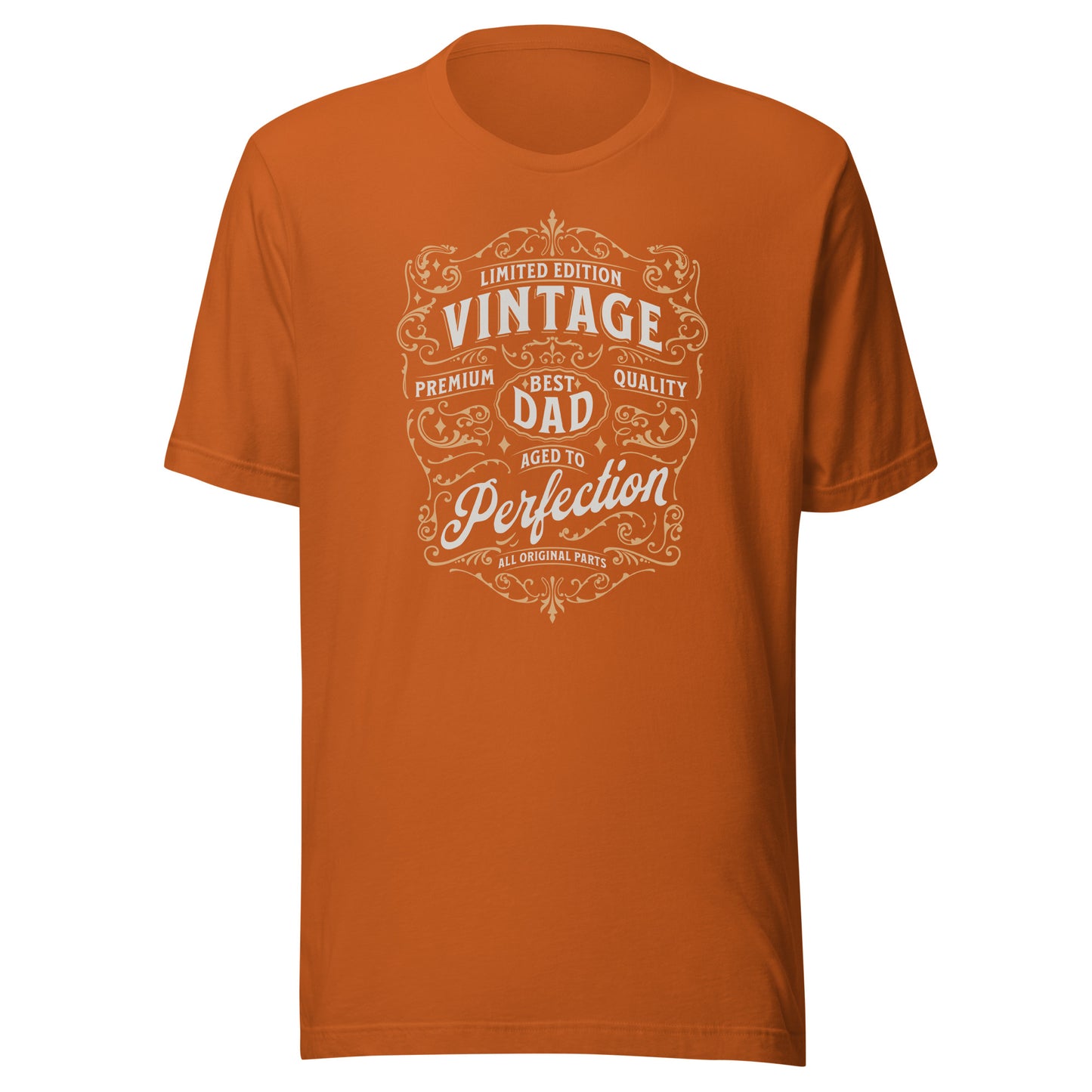 Vintage Dad Aged to Perfection T-Shirt Autumn