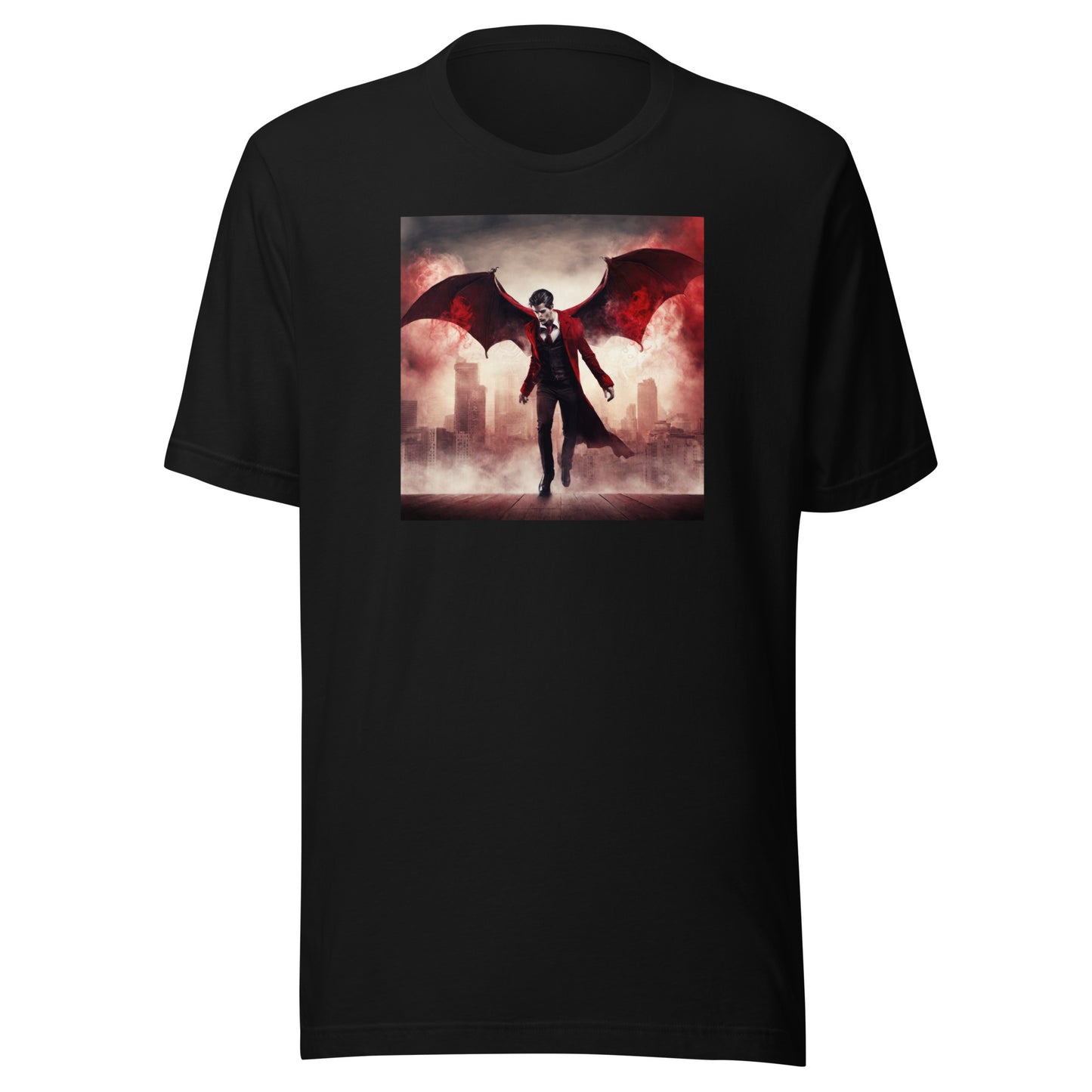 Flying Vampire Men's T-Shirt Black