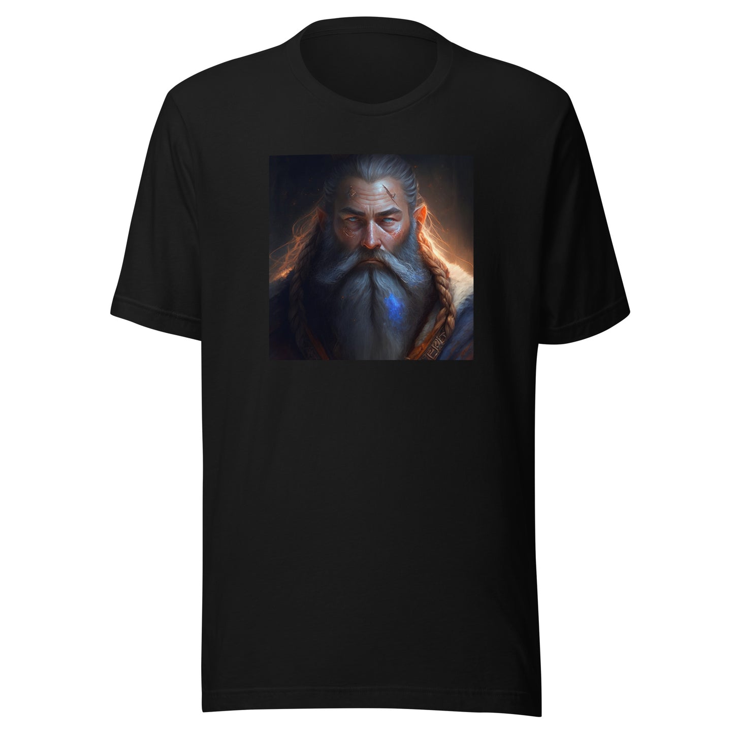 Wise Wizard Men's T-Shirt Black