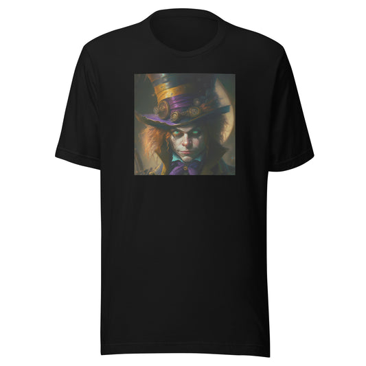 Alice in Wonderland's Mad Hatter Men's T-Shirt Black