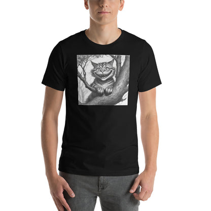 Cheshire Cat in a Tree Men's Alice in Wonderland T-Shirt