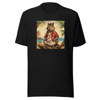 Casual Friday Squirrel Men's Funny T-Shirt Black