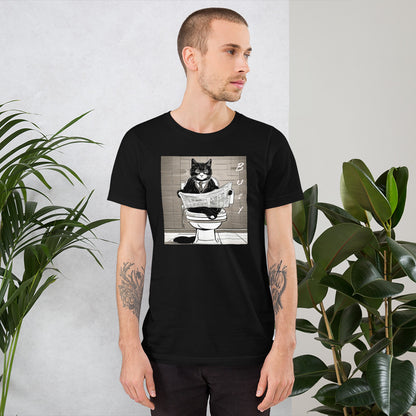 Busy Cat Men's Funny T-Shirt