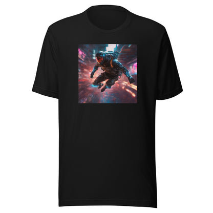 Cyberpunk Spaceman Men's T-Shirt Black