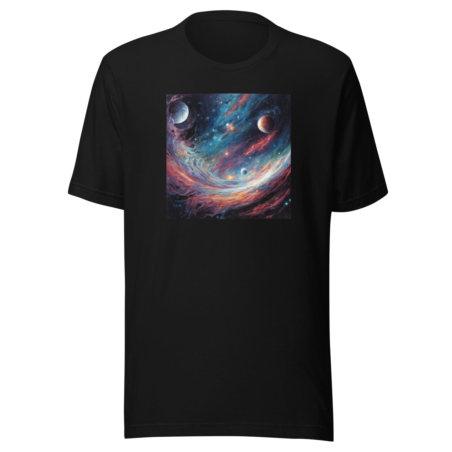 Galaxy Men's Graphic Tee Black