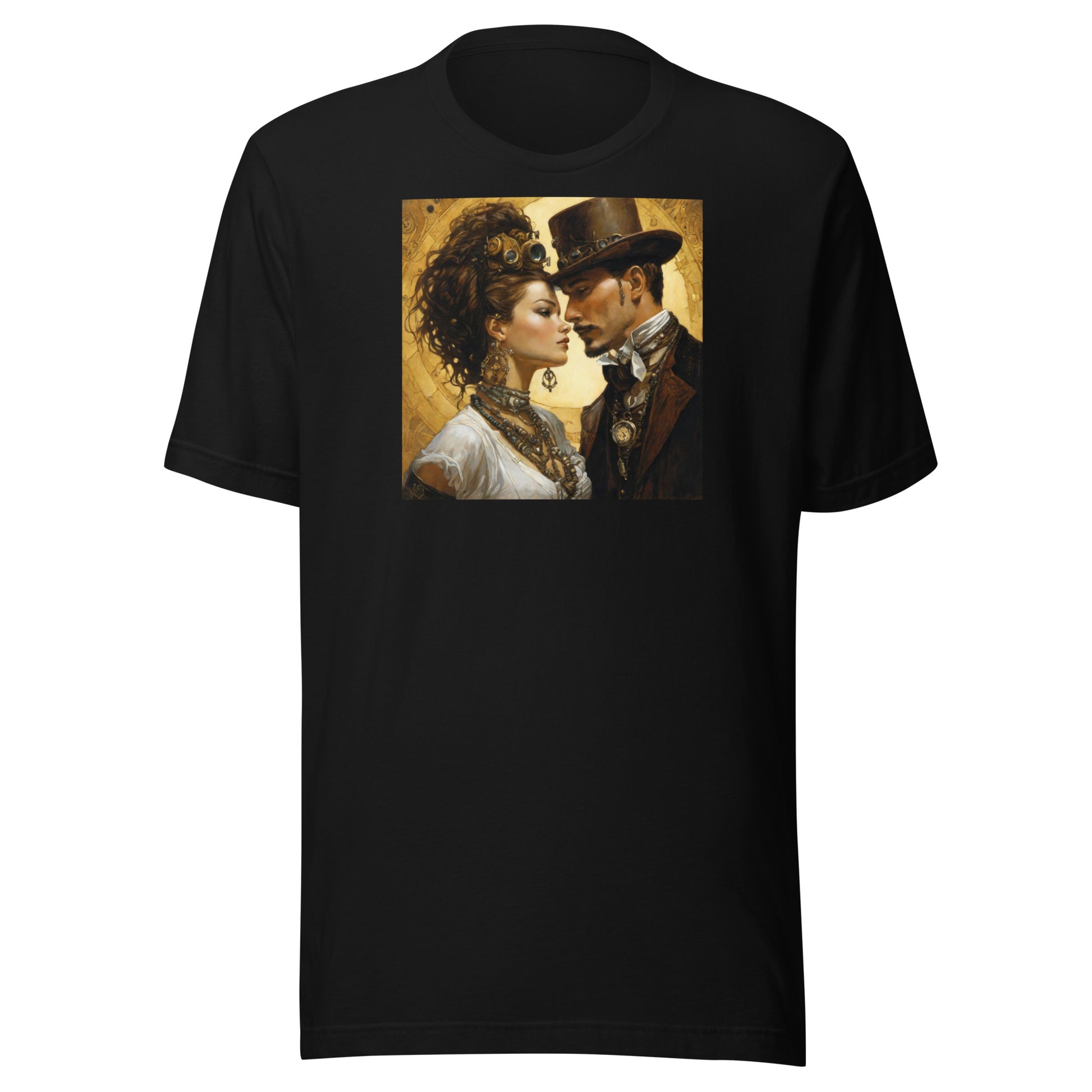 Steampunk Love Men's T-Shirt Black