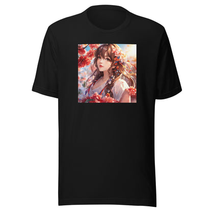 Graceful & Lovely Men's Anime T-Shirt Black