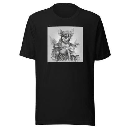 Tiny Speedster Chihuahua Men's T-Shirt Black