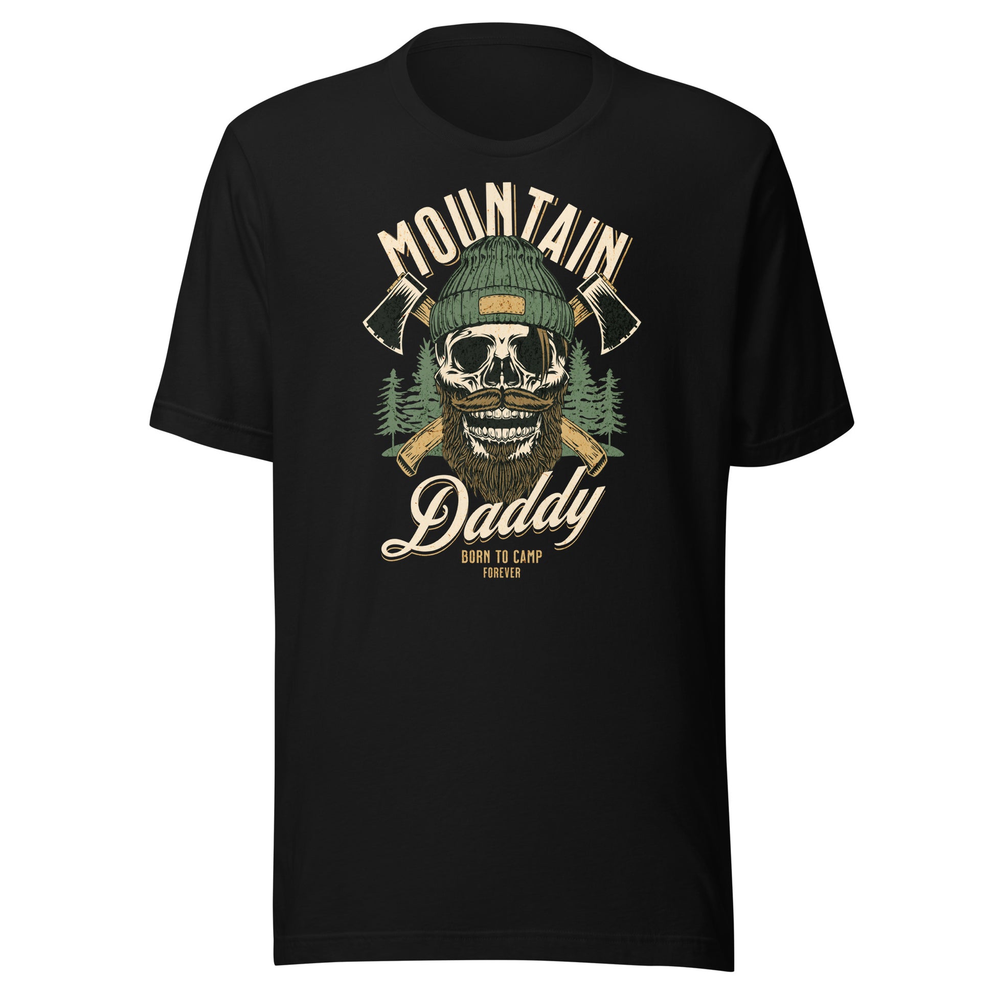 Mountain Daddy Men's Outdoors T-Shirt Black