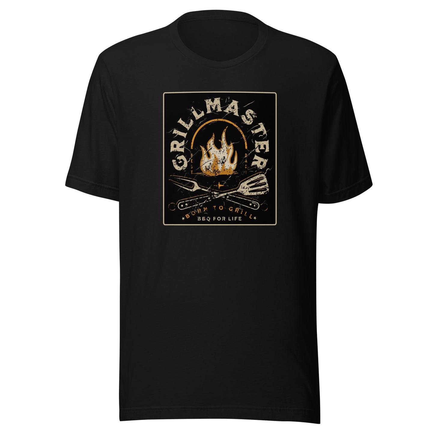 Grillmaster Shirt for Dad Black