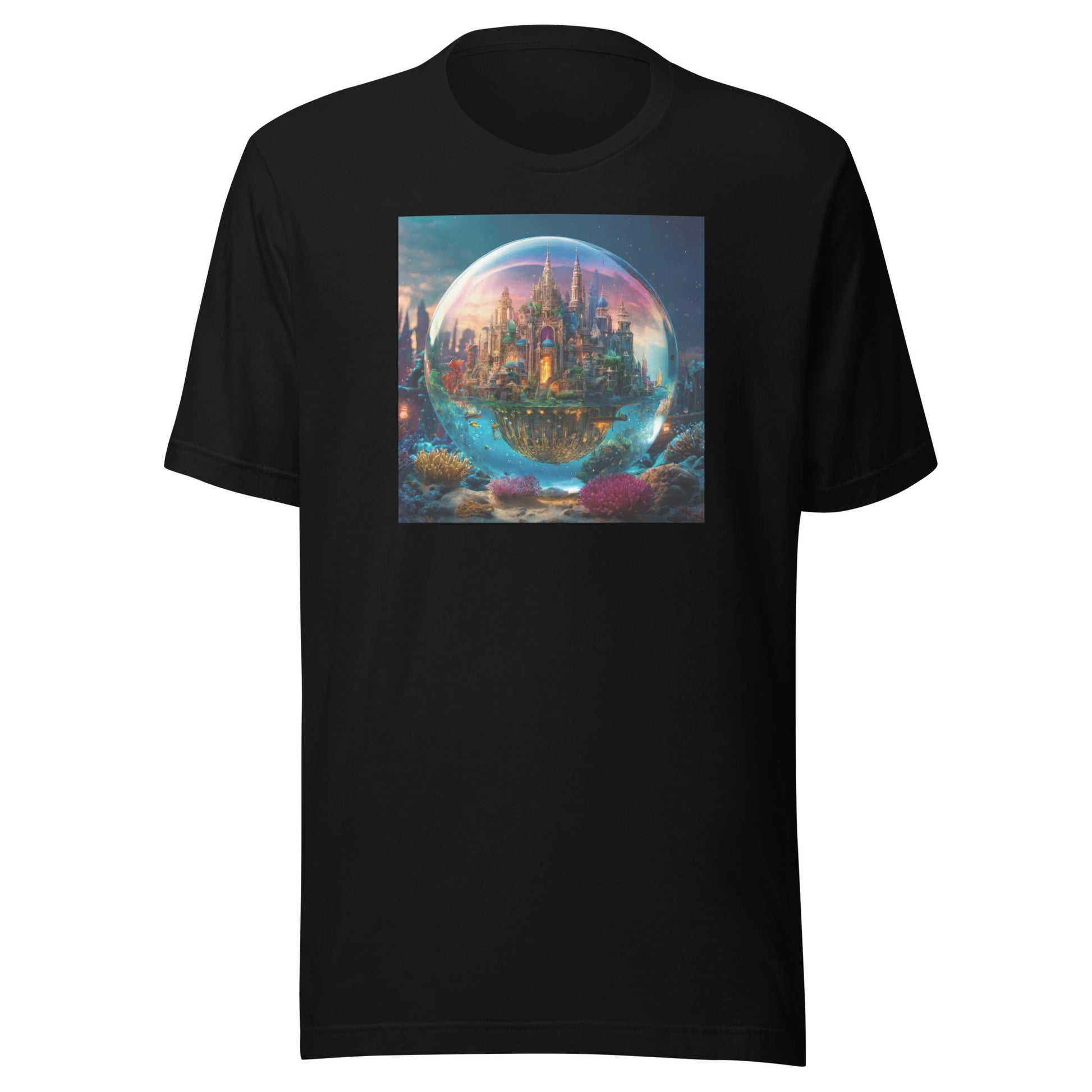 Atlantis in a Bubble Men's T-Shirt Black