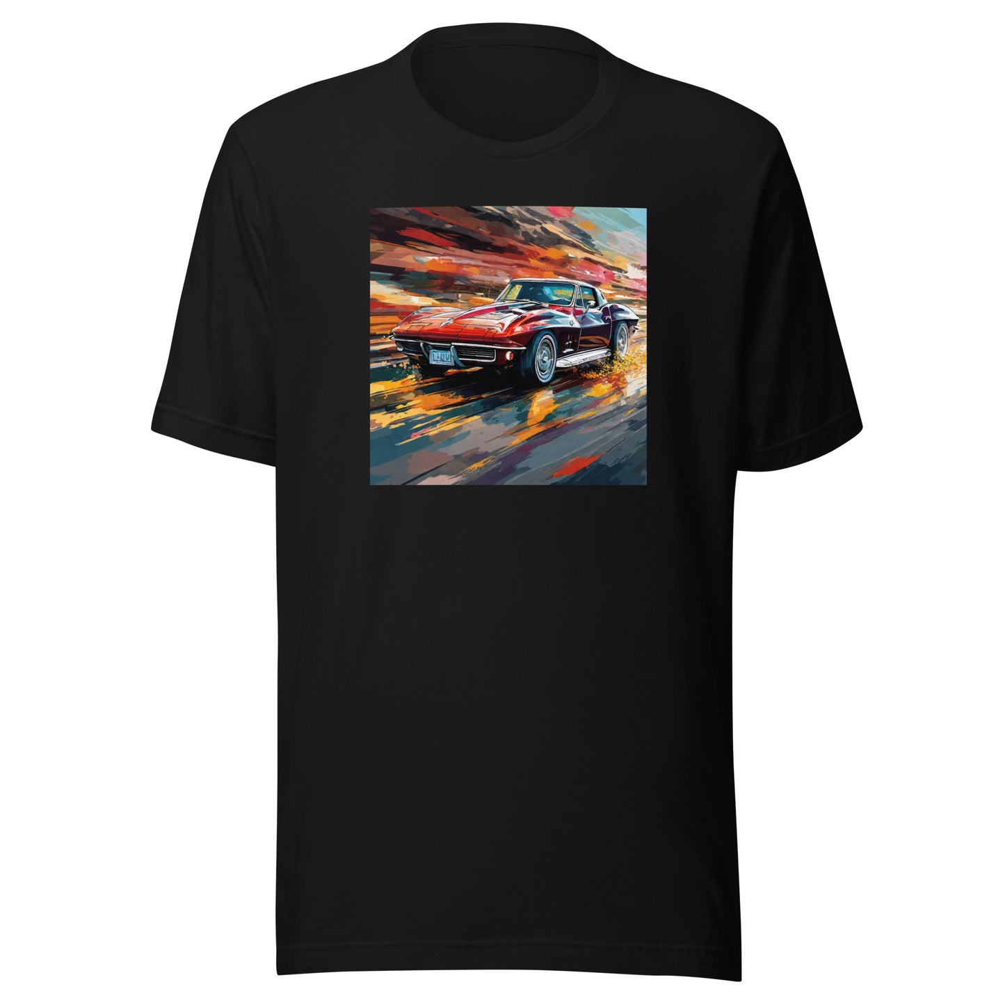 70s Mustang Men's T-Shirt Black