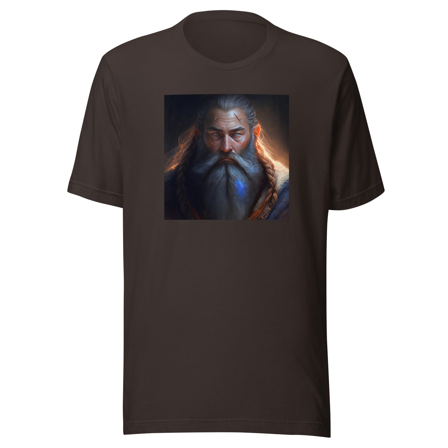 Wise Wizard Men's T-Shirt Brown