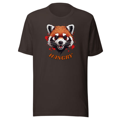 Hangry Men's Funny T-Shirt Brown