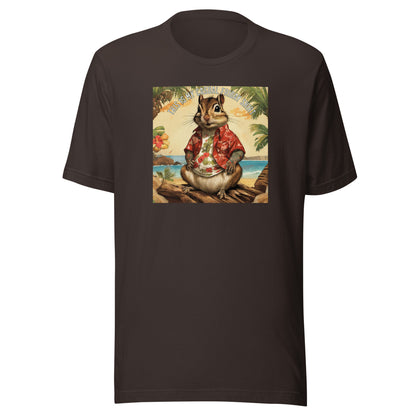 Casual Friday Squirrel Men's Funny T-Shirt Brown