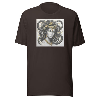 Bold Medusa Men's Mythology T-Shirt Brown