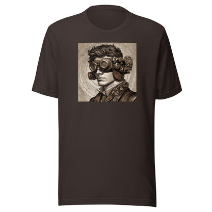 Machinist Man Men's T-Shirt Brown