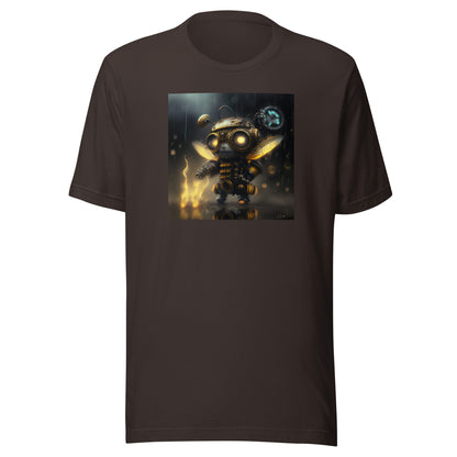 Bold Bee Men's Steampunk T-Shirt Brown