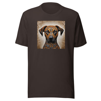 Decorative Dog Men's Animal T-Shirt Brown