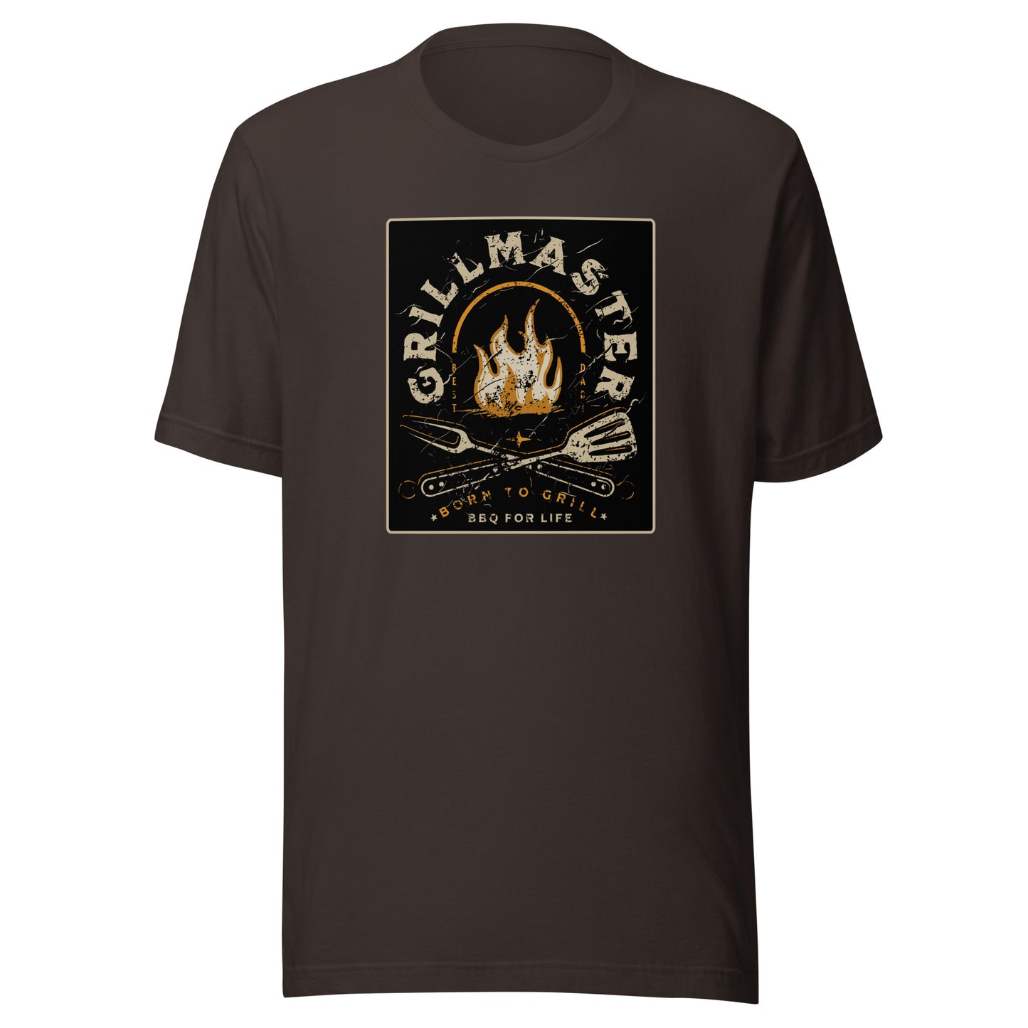 Grillmaster Shirt for Dad Brown