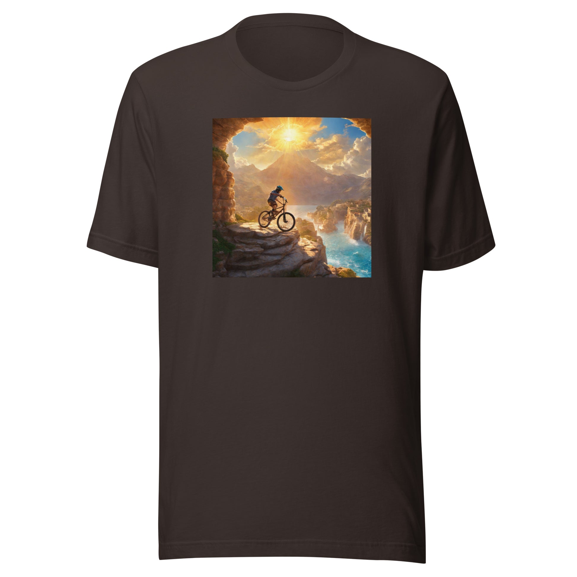 Cyclist's Dream Men's T-Shirt Brown