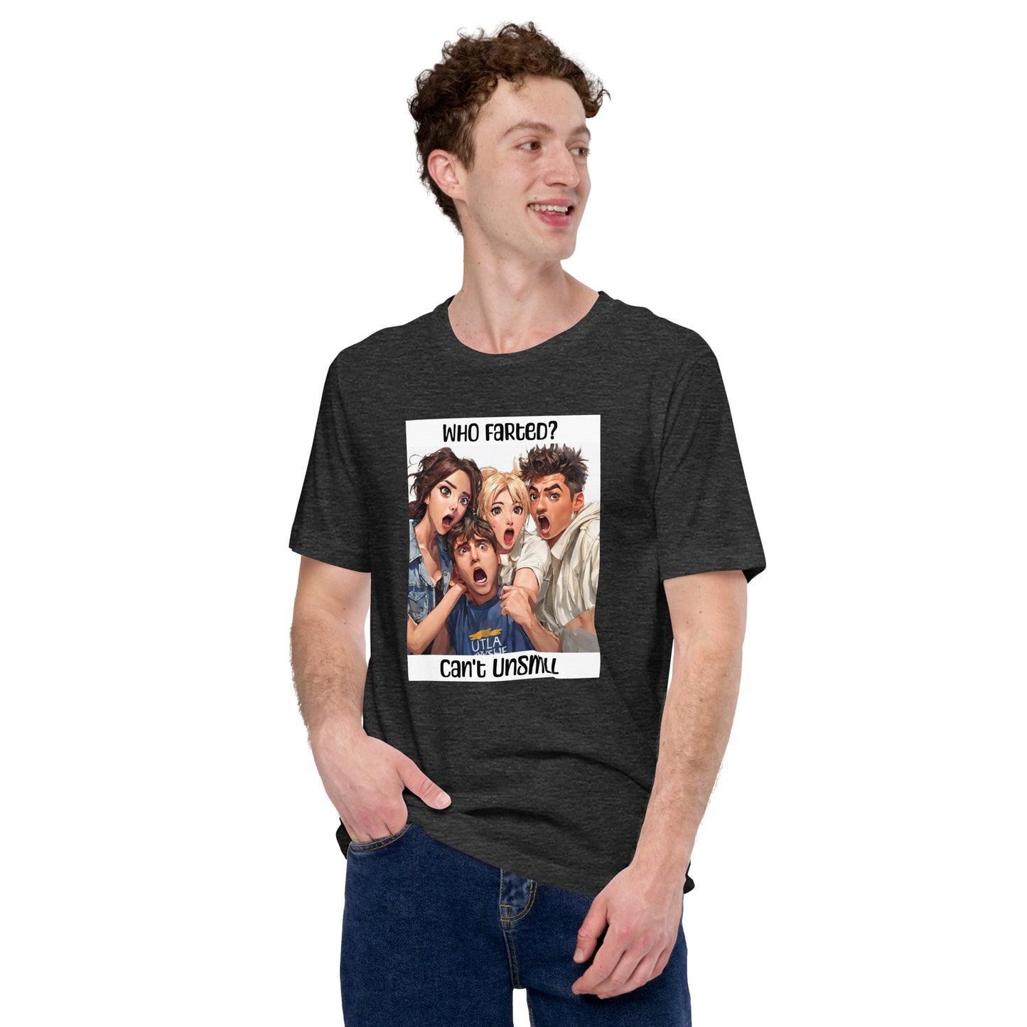 Who Farted Men's Funny T-Shirt